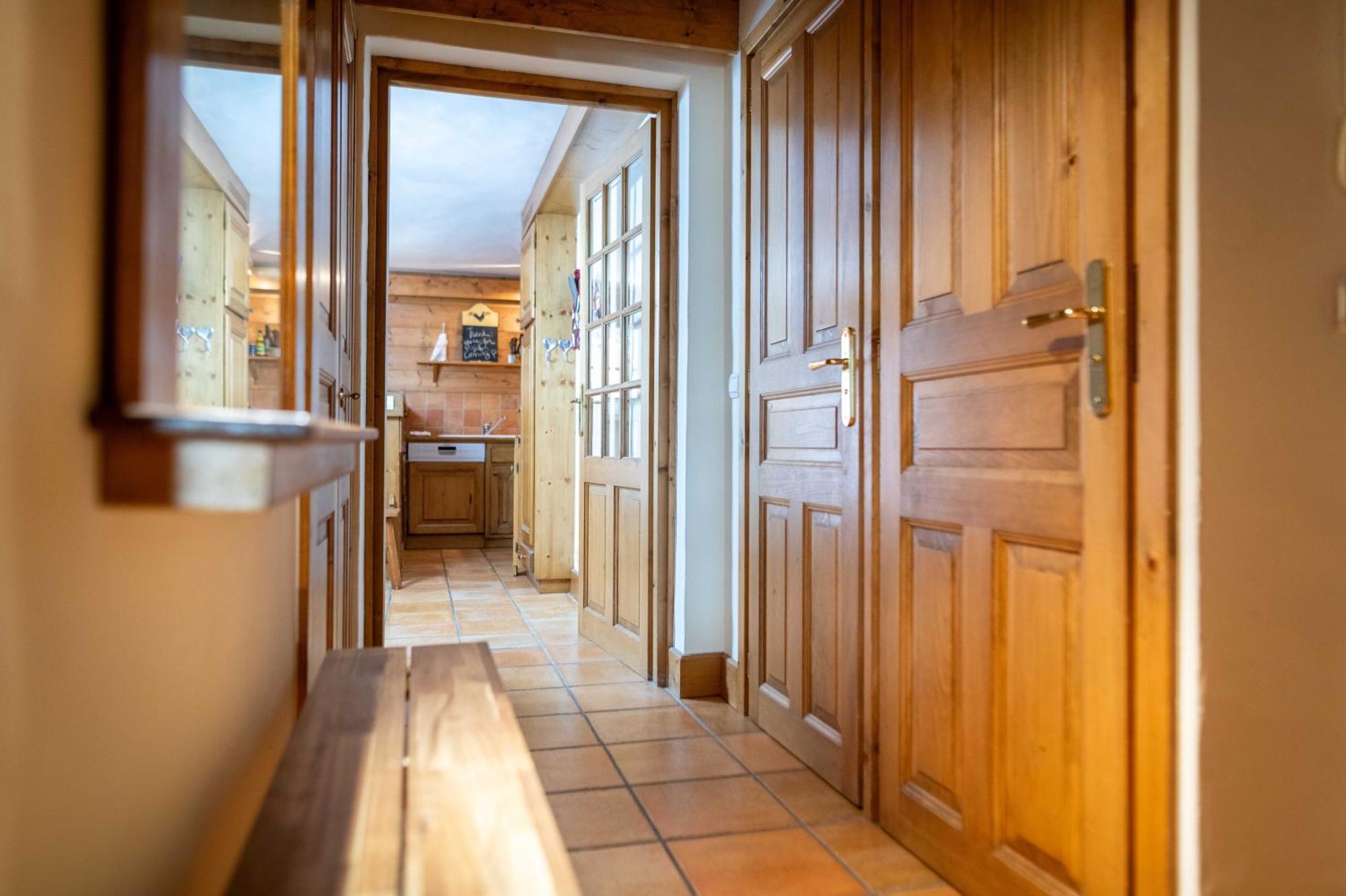 Warm 2-Bedroom Apartment Near The Tourist Office Megève Eksteriør bilde