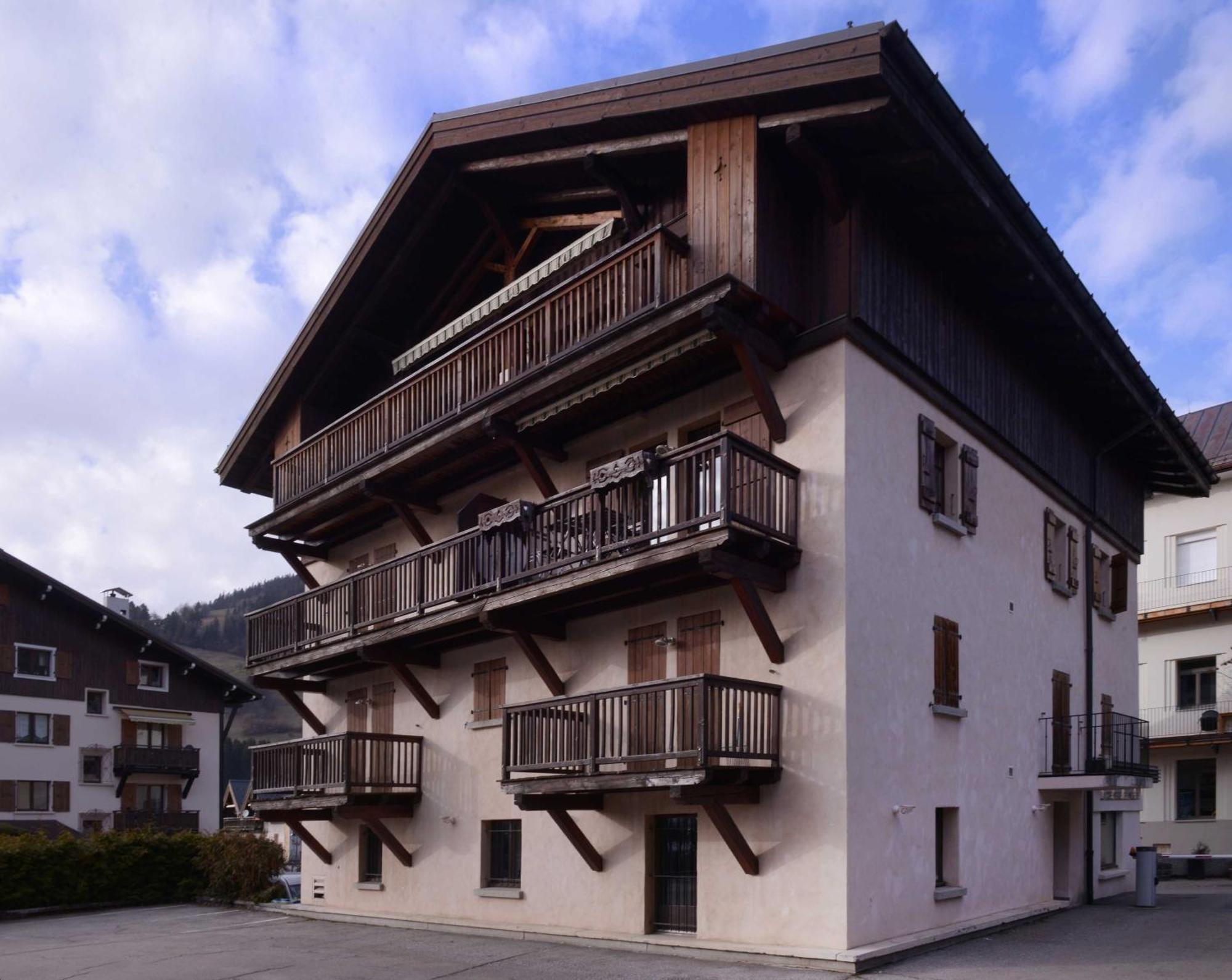 Warm 2-Bedroom Apartment Near The Tourist Office Megève Eksteriør bilde